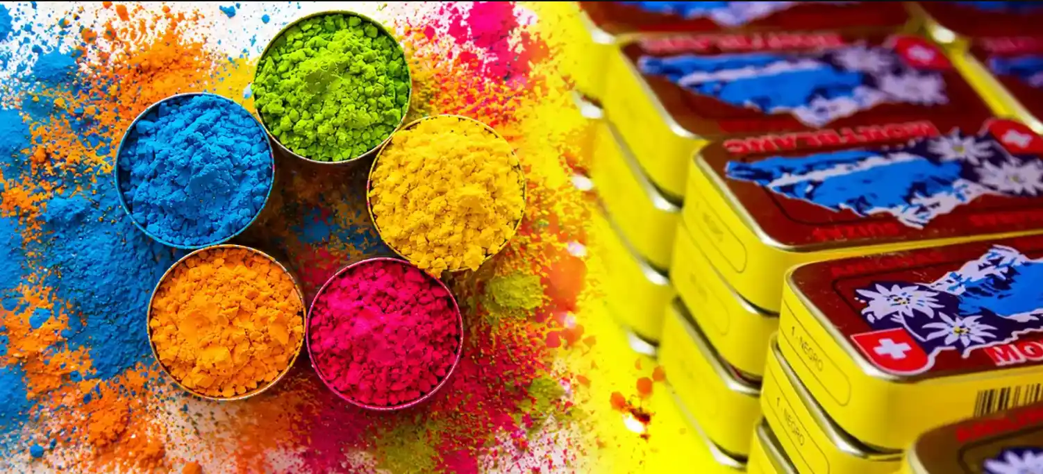 Anilinas Monblanc y pigmentos de colores