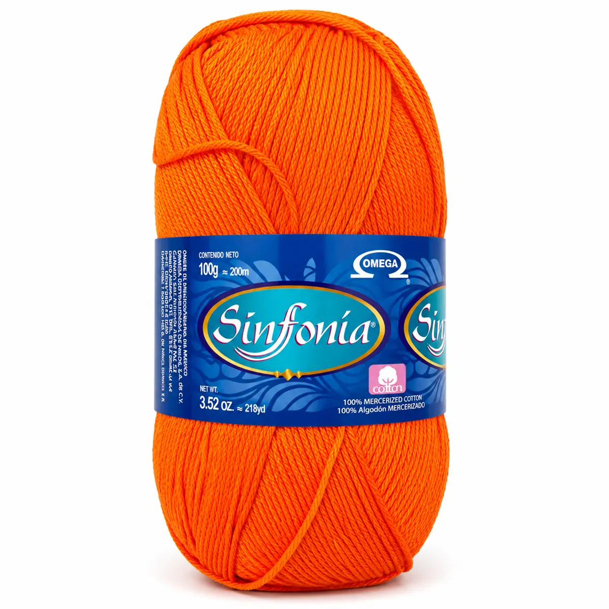 Lana Omega Sinfonía Mandarina OM03